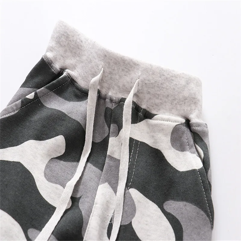 Zeebread 2-7T Baby Boys Sweatpants Camouflage Drawstring  Hot Selling Children\'s Trousers Autumn Spring Kids Pants