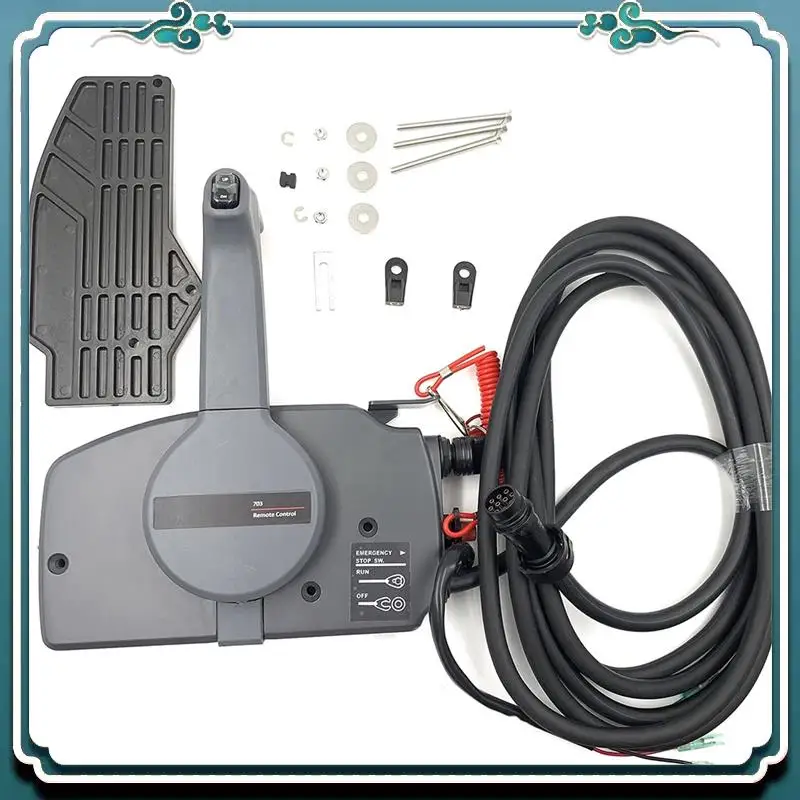 A54K-صندوق التحكم عن بعد Assy لمحرك القارب 10 دبابيس سحب لفتح 703-48272-12-00 سهل التركيب