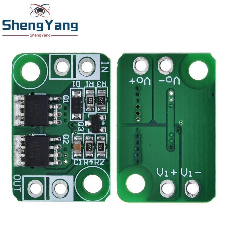 TZT DC 3-30V 4A Ideal Diode Module Battery Charging Charger Anti Reverse Connection Power Protection Board Module Common Ground