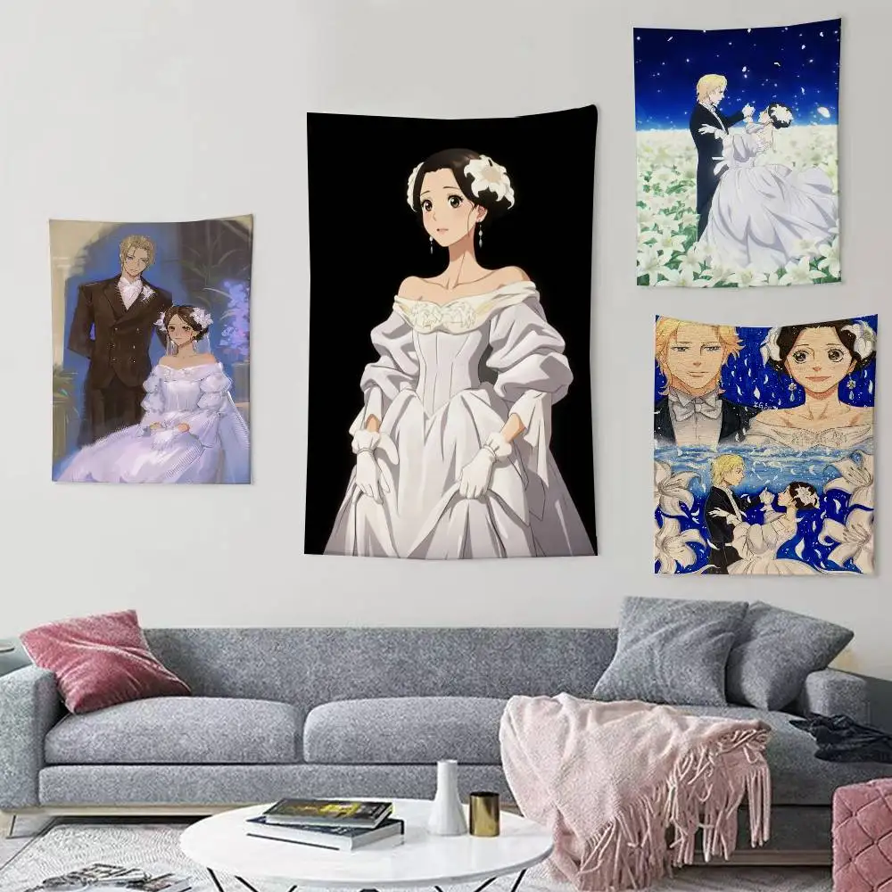 

Kit e Lili L-Love Through a Prism Flags Wall Hanging Background Art Banner for Bedroom Home Outdoor Decor