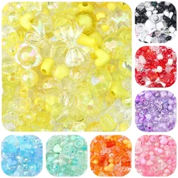 Random Mixed Beads Beautiful Colorful Diy Mobile Phone Chain Bracelet Girl Cute Blue Pink Hand-woven Beads Jewelry Accessories