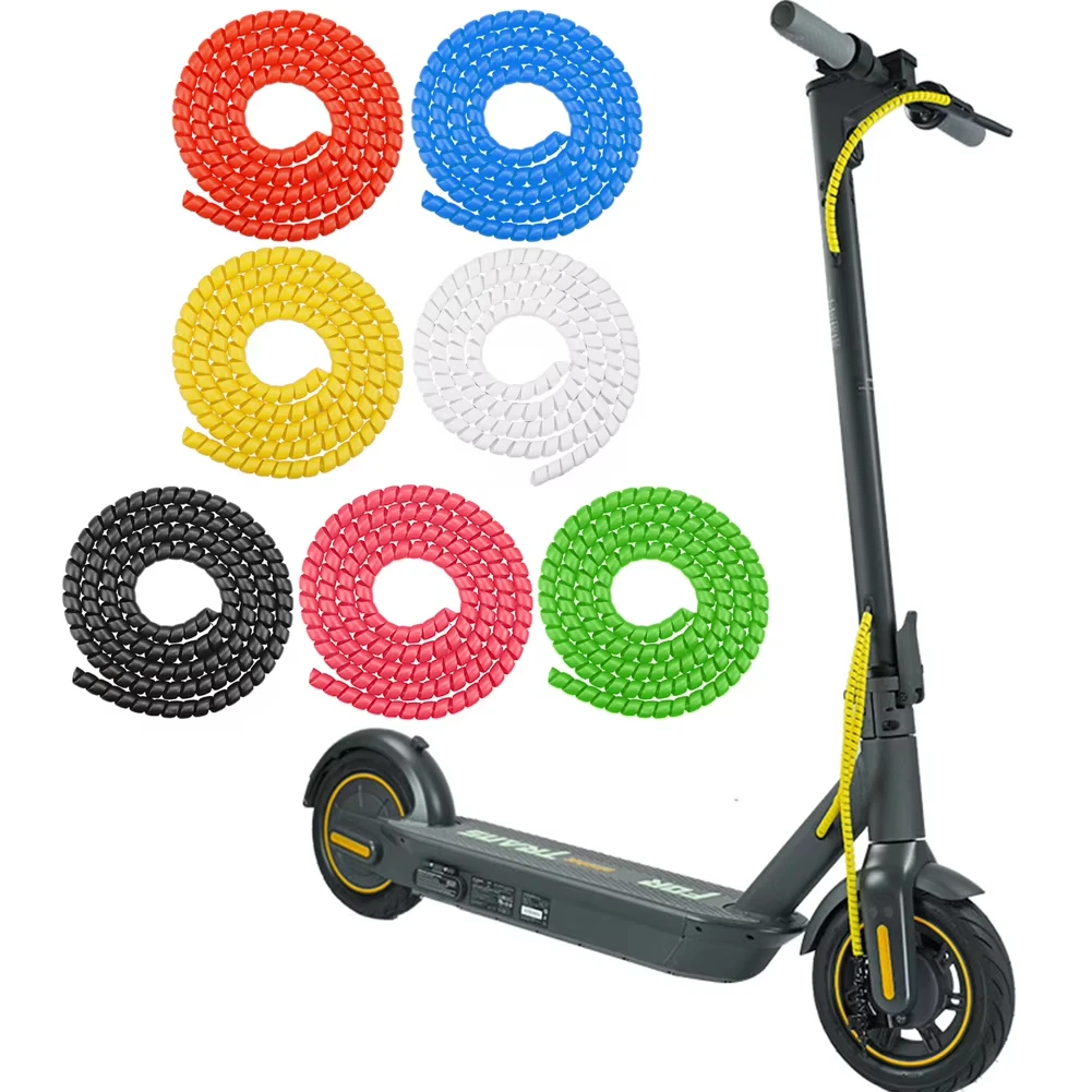 1m for Xiaomi M365/PRO Electric Scooters Line Organizer Pipe Protection Wrap Winding Cable Wire Protector Cover Tube Tool