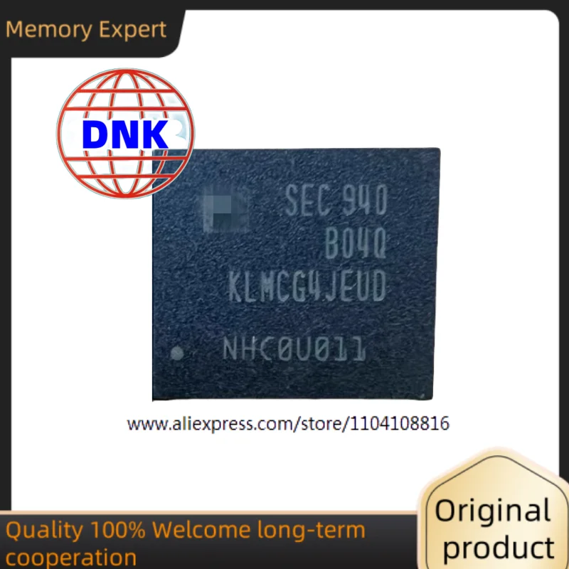 KLMCG4JEUD-B04Q FBGA-153 64GB New Original Font Chip EMMC IC