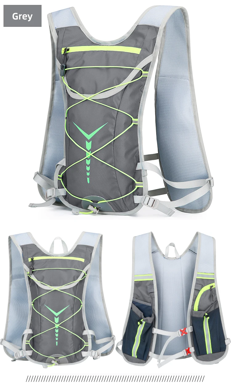 NEW Bike Radfahren Schließen Fitting Blase Rucksack Hydratation Tasche Lagerung Pack Marathon Laufen Jogging Knapsack Ultra Licht Wasserabweisendes Gewebe Triathlon Mini Rucksack – Detail 26