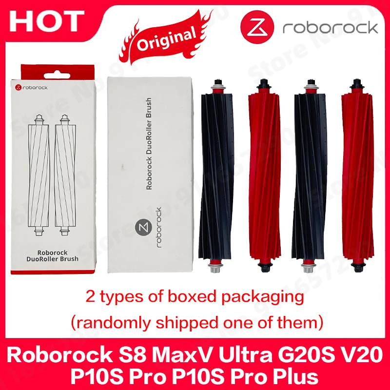 

Original Roborock S8 MaxV Ultra G20S V20 P10S Pro P10S Pro Plus Main Brush Robot Vacuum Cleaner Detachable Brushes Accessories