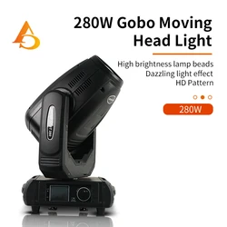 DMX 280W 10R Lyre Beam Spot Wash 3in1 Moving Head Light Beam 280 Beam 10R Stage Light Suitable for stage performances