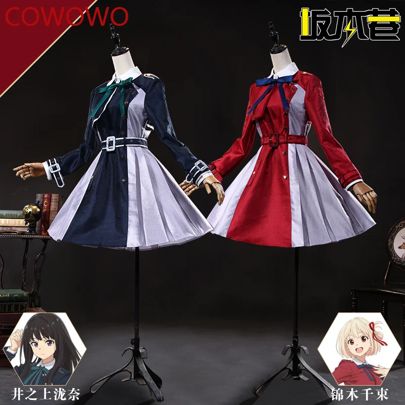 

Cowowo Lycoris Recoil Nishikigi Chisato Takina Inoue Cosplay Costume Cos Game Anime Party Uniform Hallowen Play Role Clothing