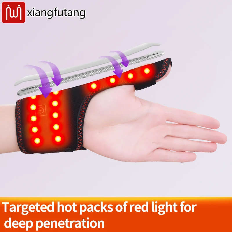 

Electric Heating Heating Finger Set Hot Compress Moxibustion Trigger Finger Guard Finger Vibration Wrist Sprain Heating