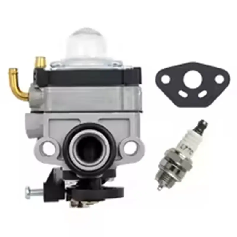 

Карбюраторный комплект AB15 для Walbro WYL-19, Shindaiwa T230 T230X (запчасти для триммера) - с комплектом свечей зажигания