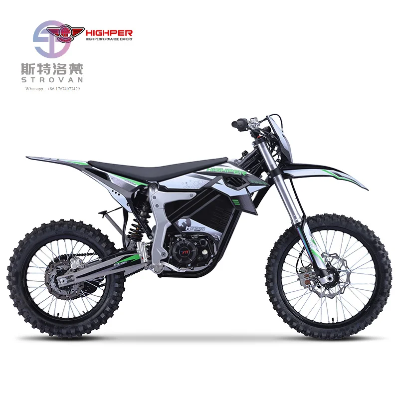 Maximale Leistung 12KW Offroad-Motorrad Elektrisches Dirt Bike für Erwachsene