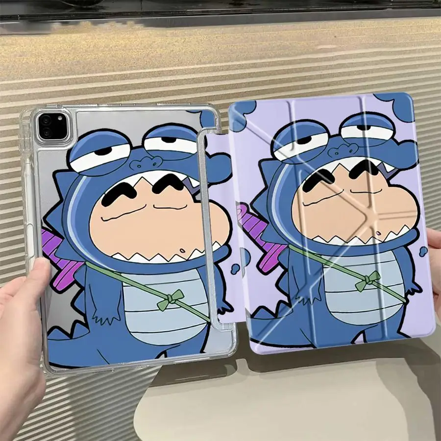 

Blue Crayons Shin-Chans Tablet Case For iPad Pro 2025 Mini 6 7 Pro 11th 10th 9th 8th 7th 12.9inch Air 4 5 M3 M2 1 2 M4 11inch