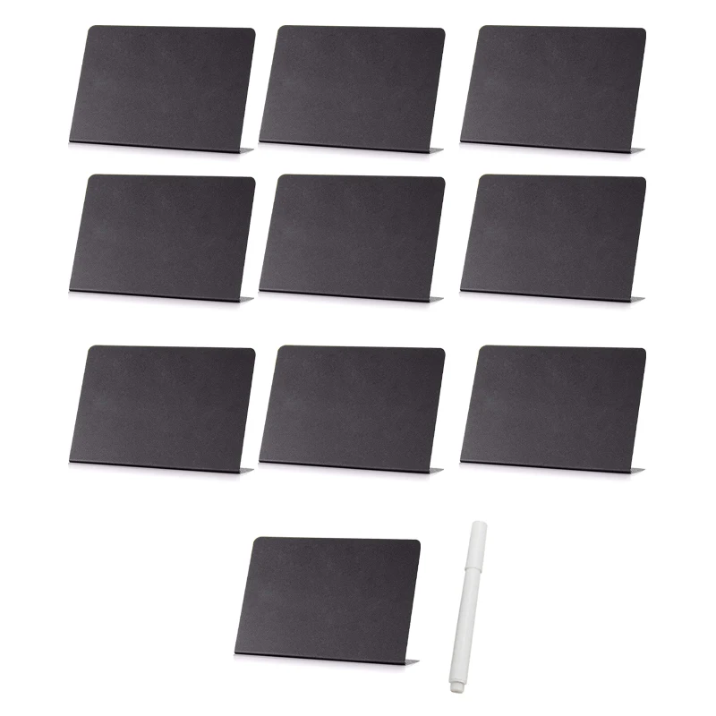 Sign Chalkboard Signs Food Mini Board Buffet Party Chalkboards Labels Message Blackboard Chalk Table Display Price Tabletop