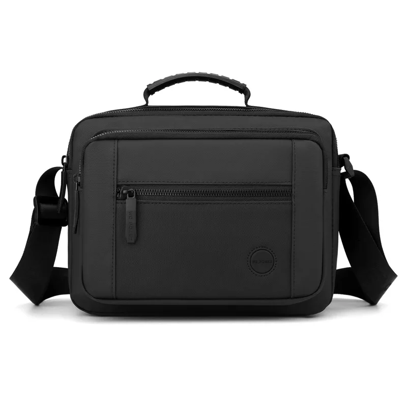 Bolsa de ombro transversal impermeável para homens, sacos mensageiro masculinos, bolsas casuais, viagem de lazer ao ar livre, bolsa portátil de