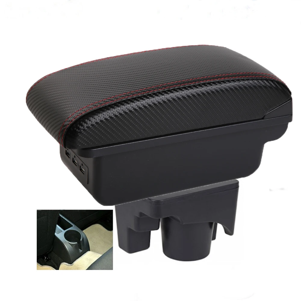 Armrest Box Central Console Storage Box with Elbow Support for VW Sagitar Jetta 5 golf 5 6 MK5 Mk6 Car Interior Accessory