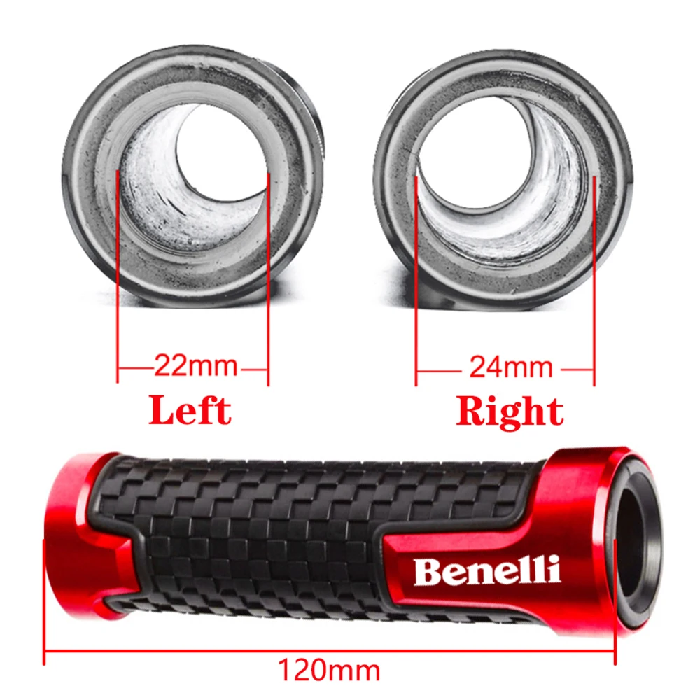 For Benelli BN600 BN302 TNT600 TNT300 BN TNT 600 300 Accessories 7/8'' 22MM Motorcycle Handle Grip CNC Aluminum Handlebar Cover image 6