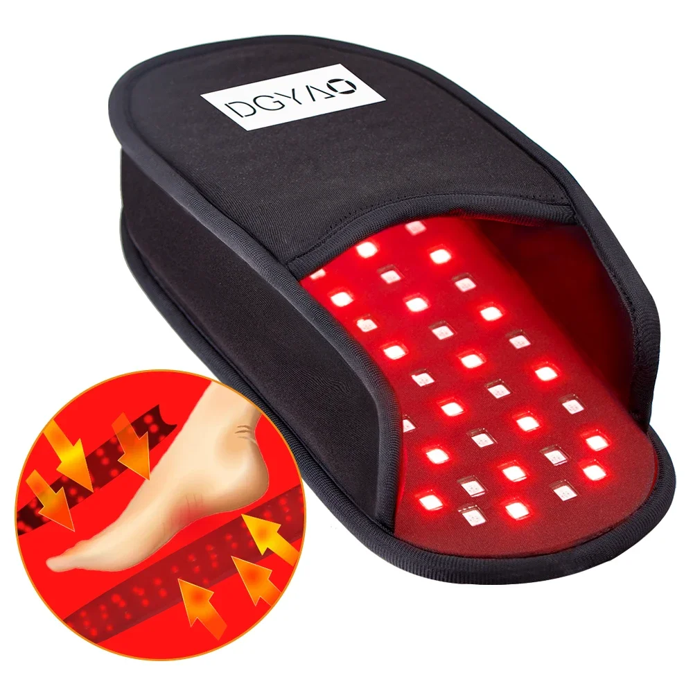 Near Infrared Led 880 Nm Foot Pain Relief Red Light Treatment Device Red Light Treatment Slippers