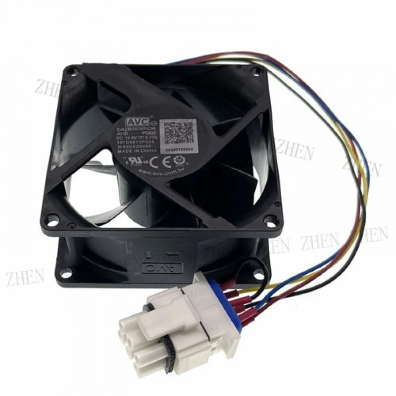 Y Y DAZB0838RCM-PG02 DAZB0838RCM for  AVC 8038 80MM 13.6V 0.17A Waterproof Humidifier Fan