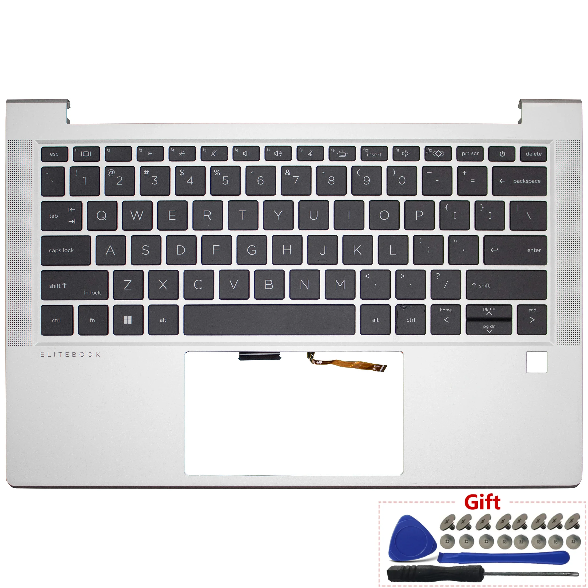 

Новая замена клавиатуры США для HP EliteBook 630 G9 G10 635 G9 G10, упор для рук, клавиатура с подсветкой, верхняя крышка, чехол N10777-001