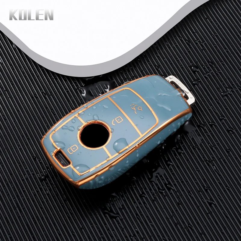 New TPU Car Remote Key Case Cover Shell For Mercedes Benz A C E S G Class GLC CLE CLA W177 W205 W213 W222 X167 AMG Accessories - view 5
