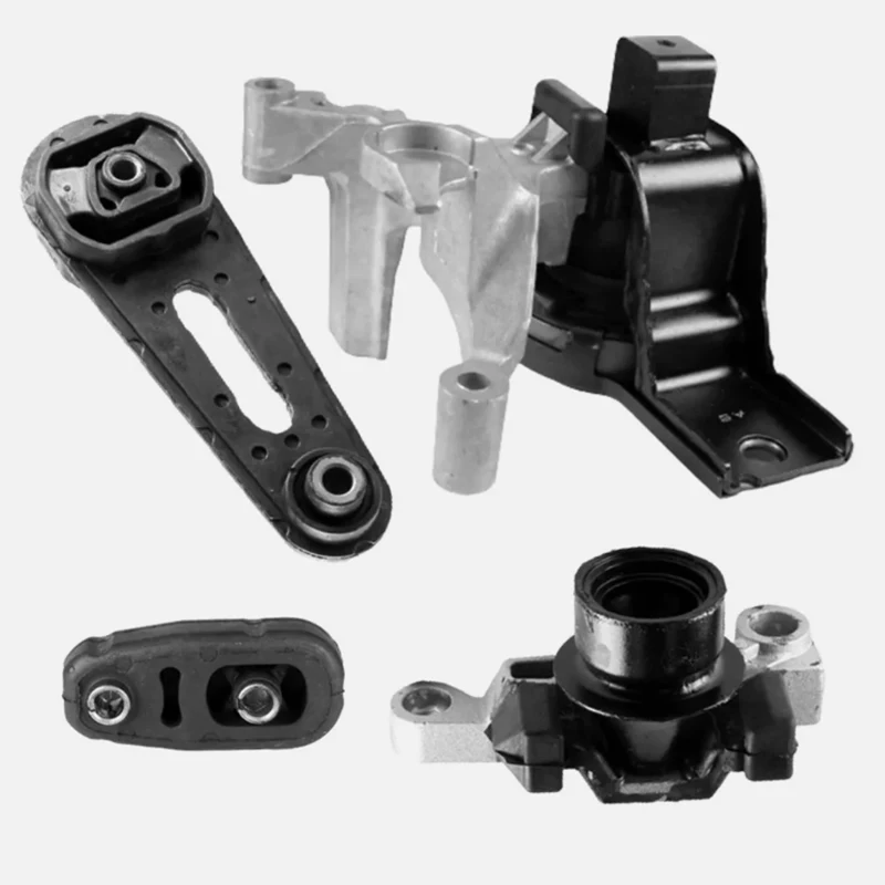 4PCS Engine & Transmission Mount Kit for Nissan Sentra 2.0L 07-12 11210ET01B 11210ET01C 11210ET01D 11220ET01A 11360AX000