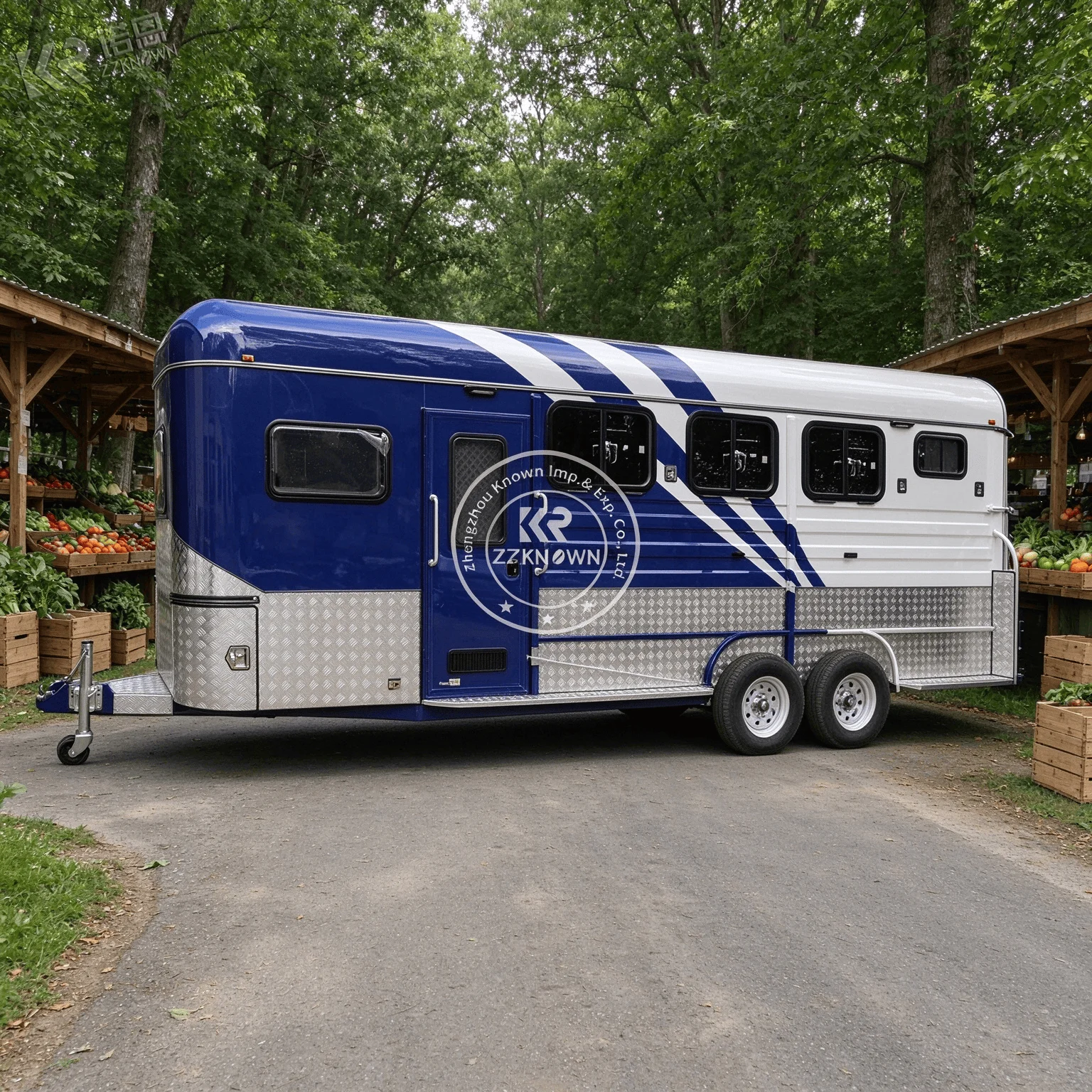 Export Horse Trailer For Global Equestrian Markets Horse Transport Trailer With Flexible Specifications