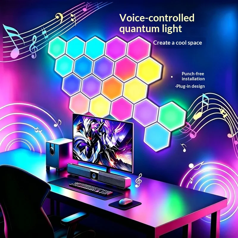 hexagon-quantum-light-rgb-music-sync-led-wall-lamp-diy-splicing-ambient-light-for-gaming-room-bedroom-decor