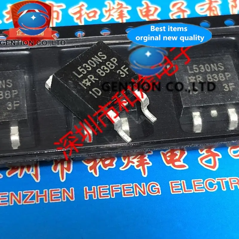 

10PCS L530NS IRL530NS TO-263 100V 17A in stock 100% new and original