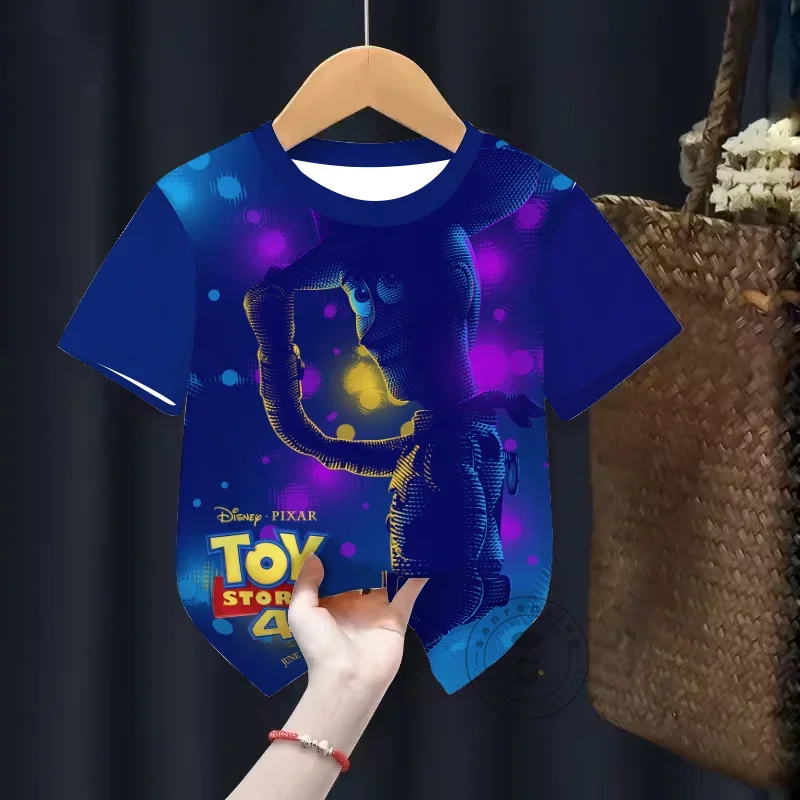 

Trendy Toy Story Anime T-Shirt Summer New Fashion For Boys Girls Kids 3D Printed Casual Comfortable Top Wear