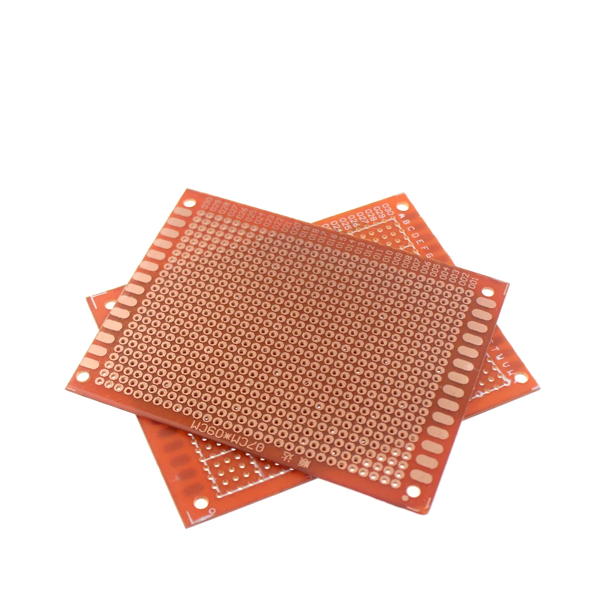 10Pcs PCB 5x7 7X9 9X15  PCB 5cm 7cm DIY Prototype Paper PCB Universal Board yellow