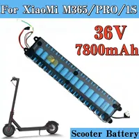 Xiaomi Mijia M365/1S pro Scooter Battery Pack 36V 7800mAh 10S3P 7.8Ah 18650 Lithium Replacement for Xiaomi Electric Scooter