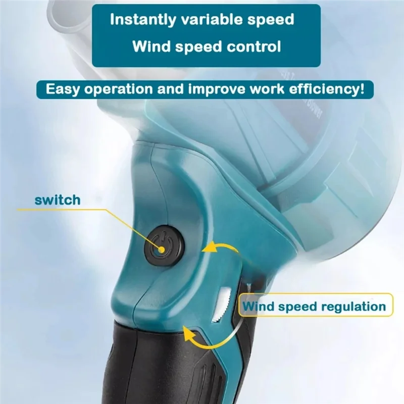 BMBY-Jet Вентилятор Турбовентилятор 210 Вт Литиевая батарея 18 В Бесщеточная батарея для батареи