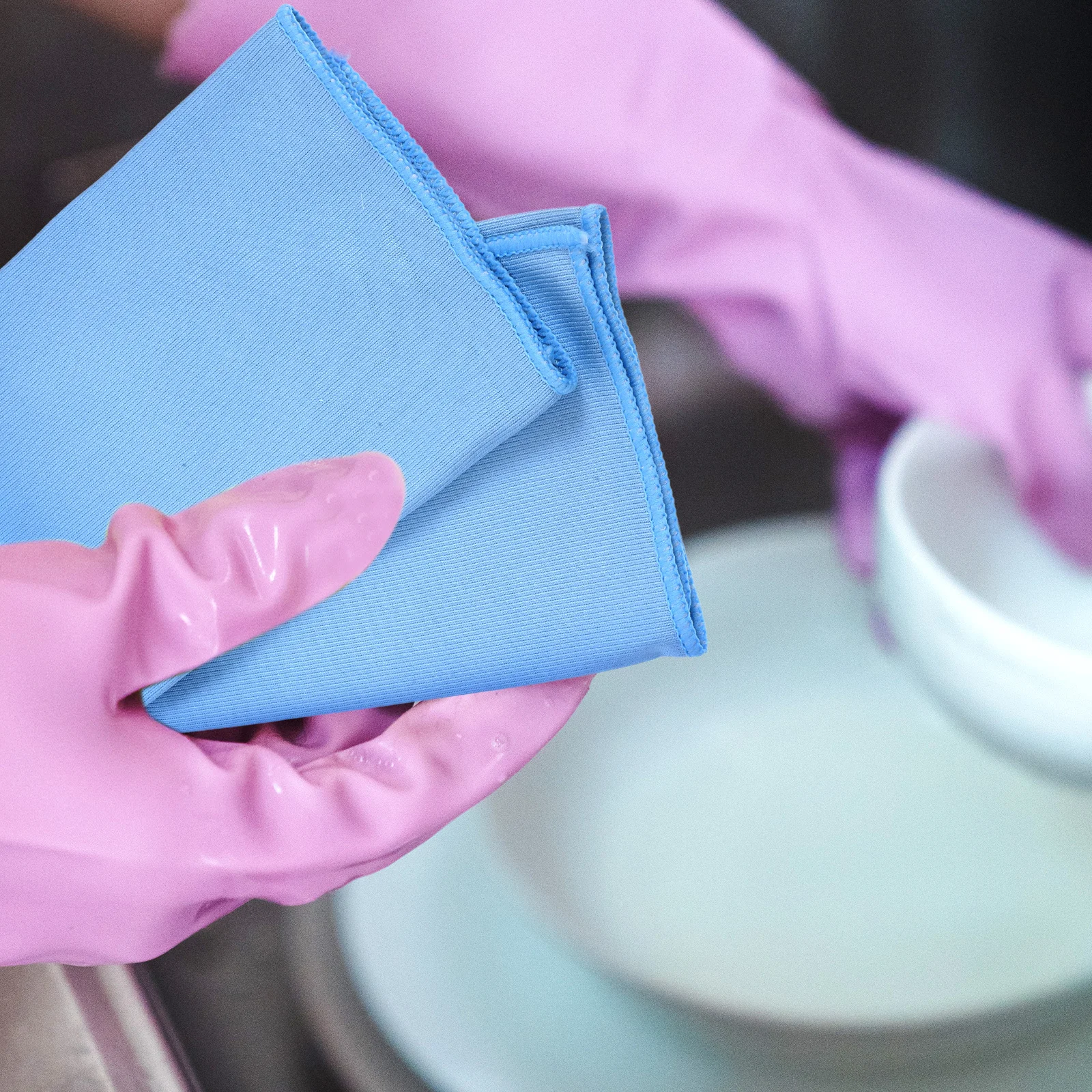 

4Pcs Glass Cleaning Cloths High Absorption Cleaning Rags Reusable Wash Cloths for Kitchen Car Window Mirror Dusting Polishing