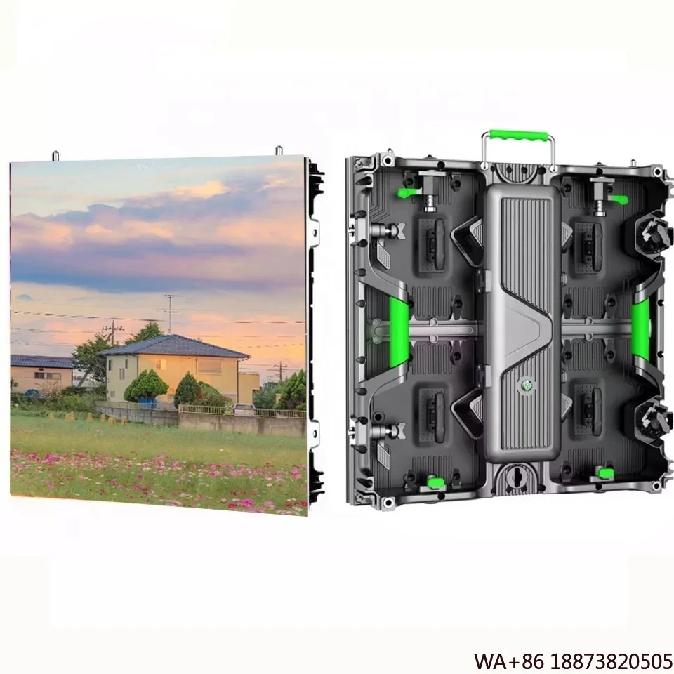 شاشة LED 500*500 مللي متر P3.91 جدار فيديو إعلاني عالي الوضوح لوحة عرض جدار الفيديو مركز تسوق ثابت كبير داخلي S #1