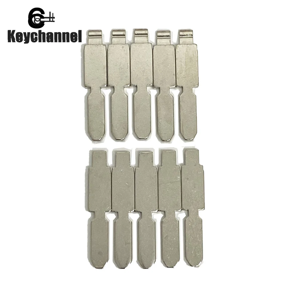 Keychannel 10pcs/lot Car Key Blade NE78 KD Remote Blade VVDI Blank Key Blade for Peugeot 607 for KD KEYDIY VVDI XHORSE Remote