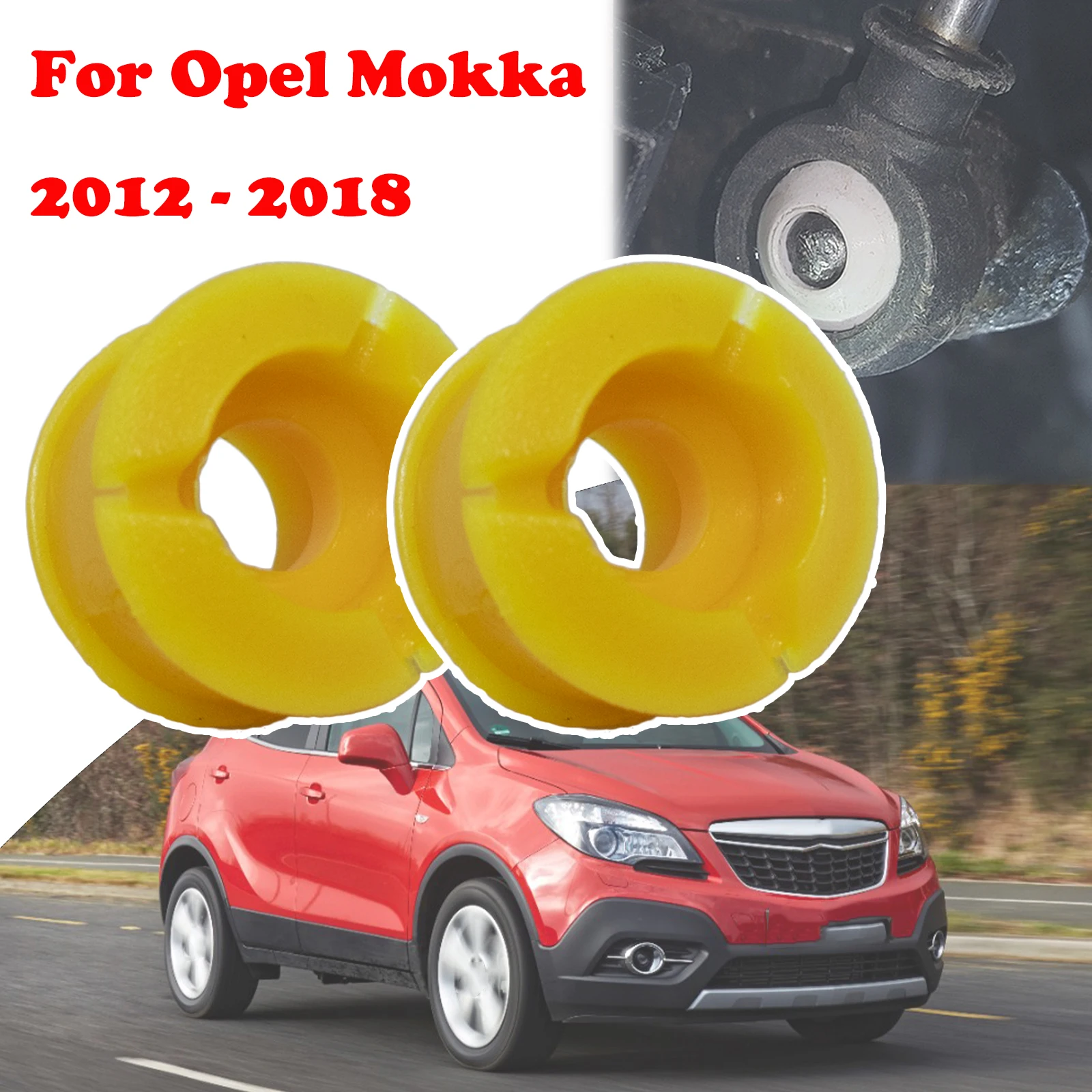 

2x Automatic Transmission Shift Cable Bushing Repair Kit For Opel Mokka Gear Selector Change Lever And Pivot Grommet Replacement