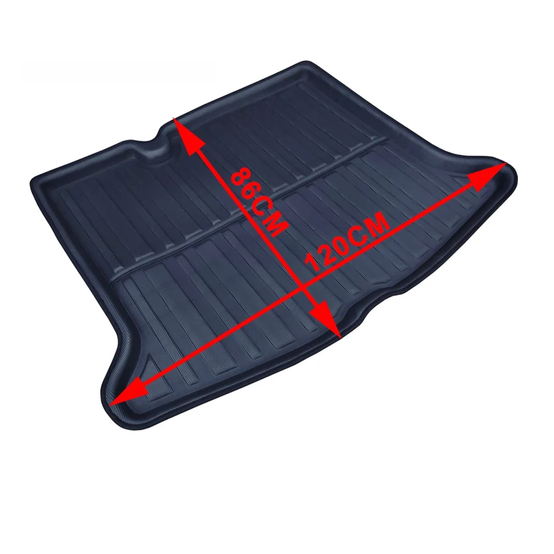 Car Auto Rear Boot Cargo Liner Tray Trunk Mat Carpet for Volkswagen VW ID.3 ID3 ID 3 2019 2020 2021 2022 2023 2024 Pad view 3