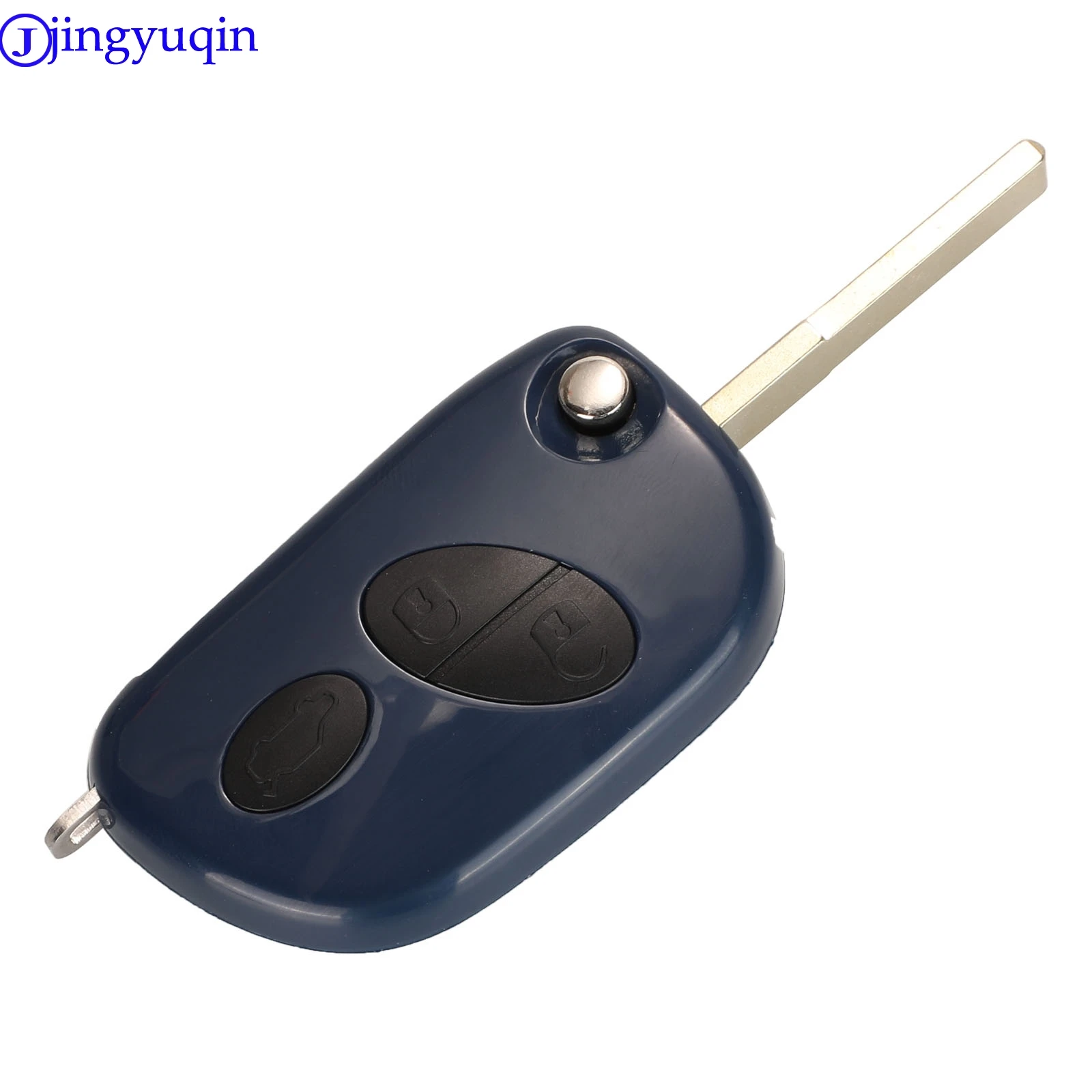 Jingyuqin Fernbedienung Auto Schlüssel Shell Fall Fob Für Maserati Quattroporte GranTurismo 2005-2011 RX2TRF937 Flip Schlüssel