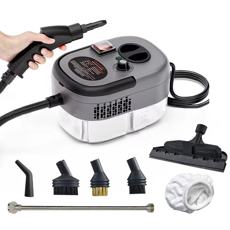 

High And Temperature Handheld Steam Cleaners Air Conditioner Kitchen Hood Car Steam Clean Machine Floor and More Cleaning