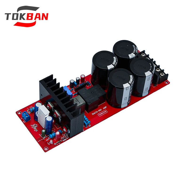 

TOKBAN IRS2092 450 Вт Высокая мощность моно плата усилителя класса D HIFI стерео цифровой усилитель плата для домашнего кинотеатра