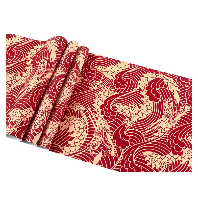 ورق حائط كلاسيكي بتصميم كلاسيكي على الطراز الصيني الجديد لمطعم الفندق وغرفة خاصة وديكور حائط لخلفية بيت الشاي #5