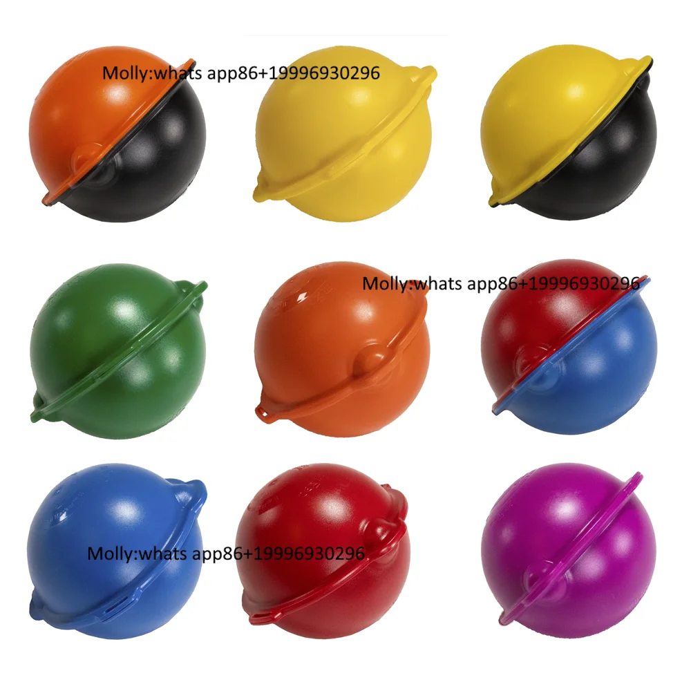 High Quality Durable Underground Fiber Optic Cable Locator Marker Balls High-Visibility Buried Cable Detection Markers