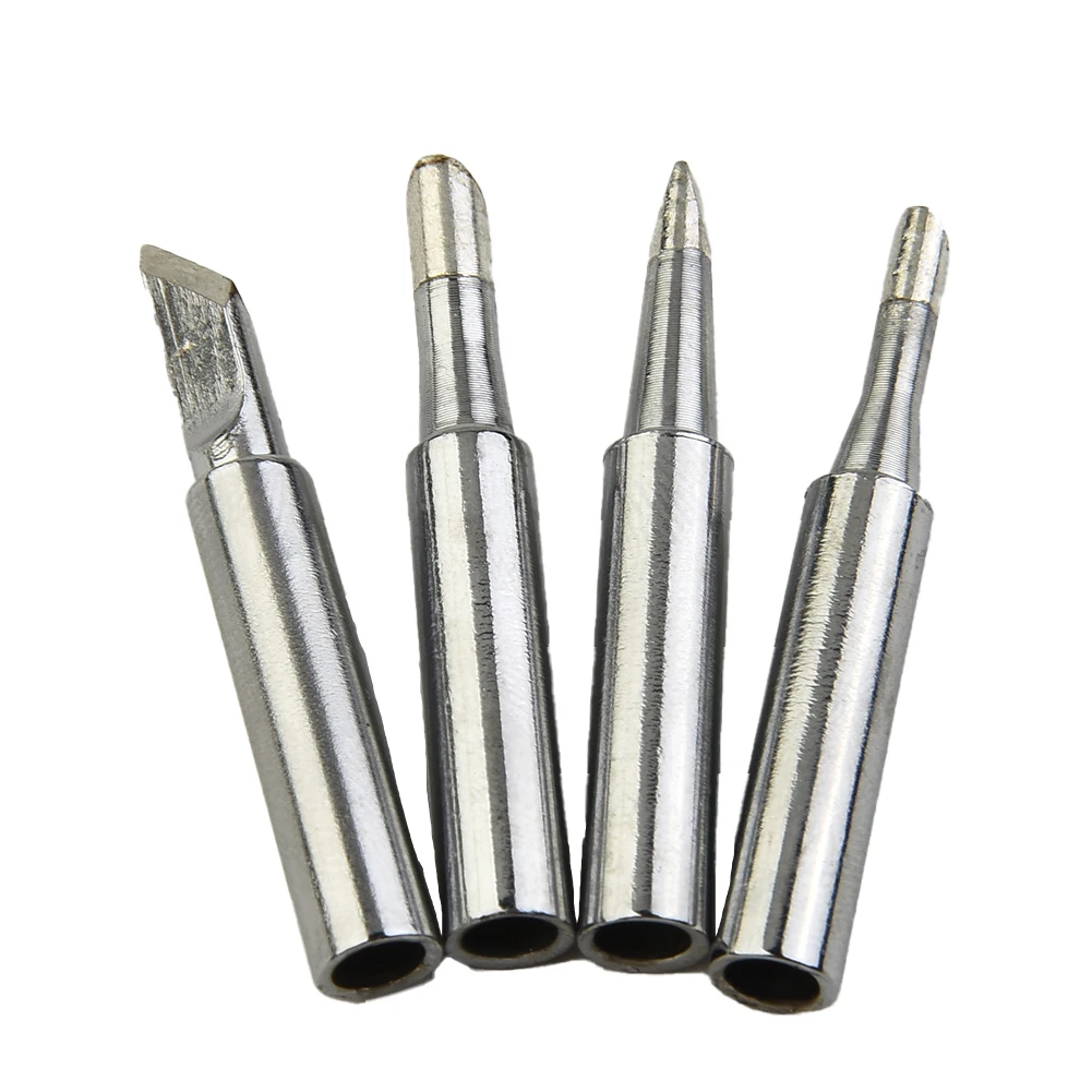 12pcs/Set 900M-T Soldering Iron Tips Lead-Solder Tips Welding Head Soldering Tools For 936 8586 852D Soldering Stations