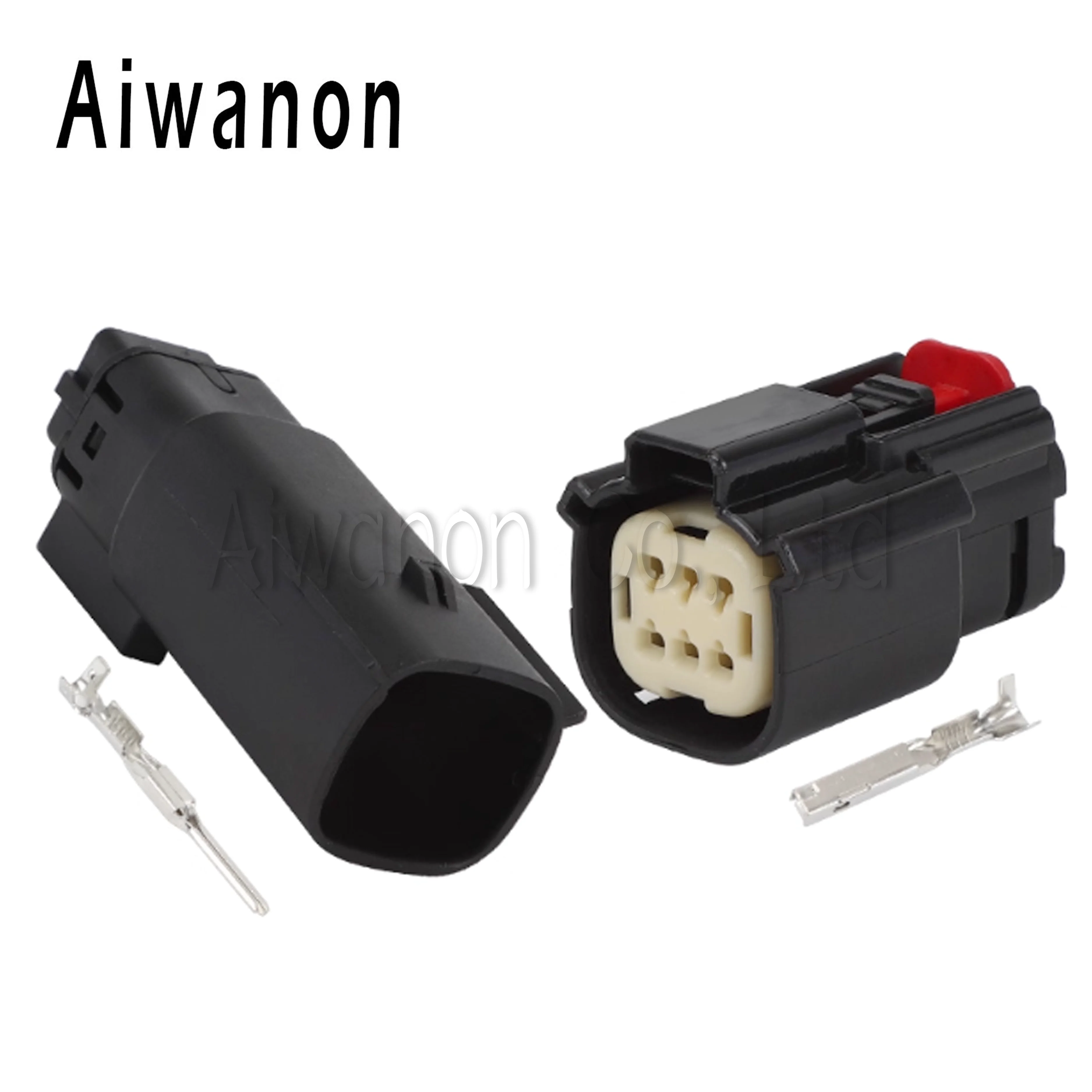 

1 Set 6 Pin Car Bumper Light Fog Electrical Connectors Waterproof Female Male Harness Plug for Ford 33482-0601 33472-0601