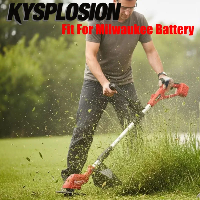 cordless-handheld-brushless-electric-lawn-mower-grass-trimmer-with-adjustable-garden-tool-power-tools-for-milwaukee-18v-battery