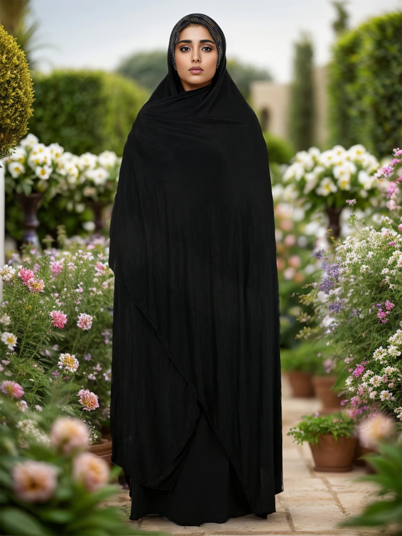 

Мусульманское платье с длинным рукавом Abaya черное платье Дубай Турция Рамадан для женщин Новая мода Abaya скромное платье