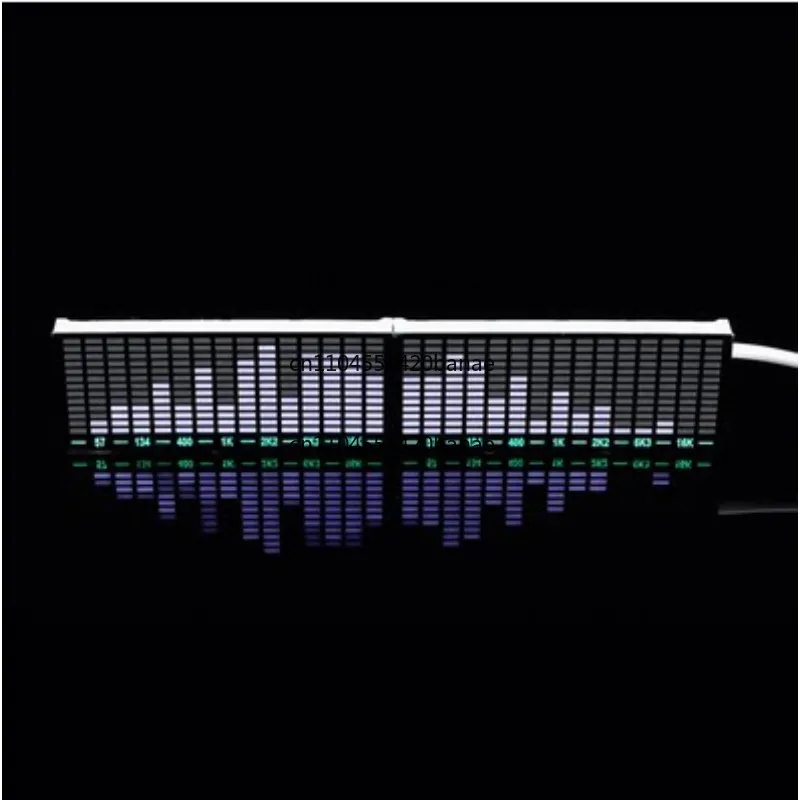 LED audio spectrum display, pickup atmosphere light, voice-activated music spectrum e-sports room atmosphere rhythm light car