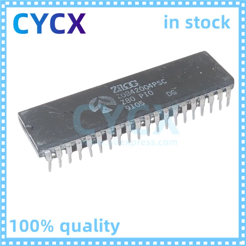 Z0842004 Z0842004PSC Z80 Pio DIP-40 microcontroller chip plug, can shoot