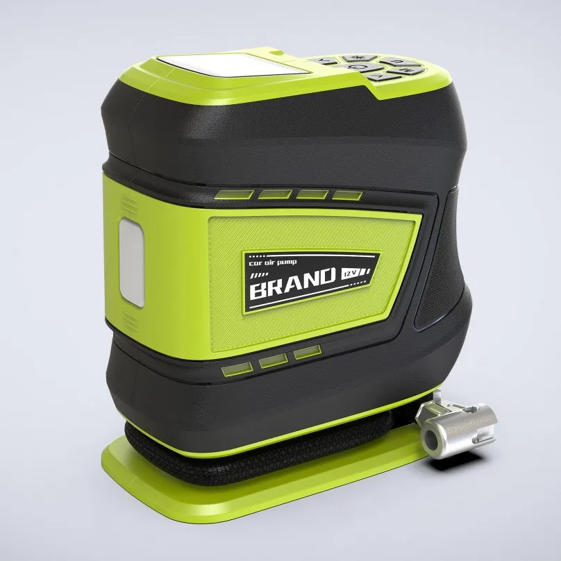 

12V Portable Digital Display Preset Car Air Pump - Mini Electric Tire Inflator