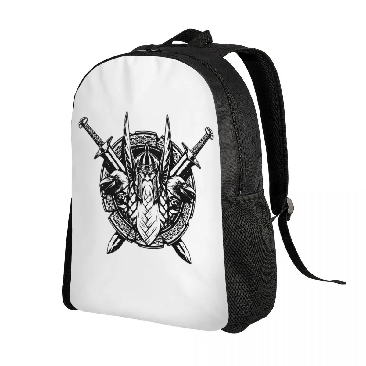 Odin Vikings Viking Legend Backpack Daypack Large Capacity Boys Girls BookBag School Bag Shoulder Bags for Men Women