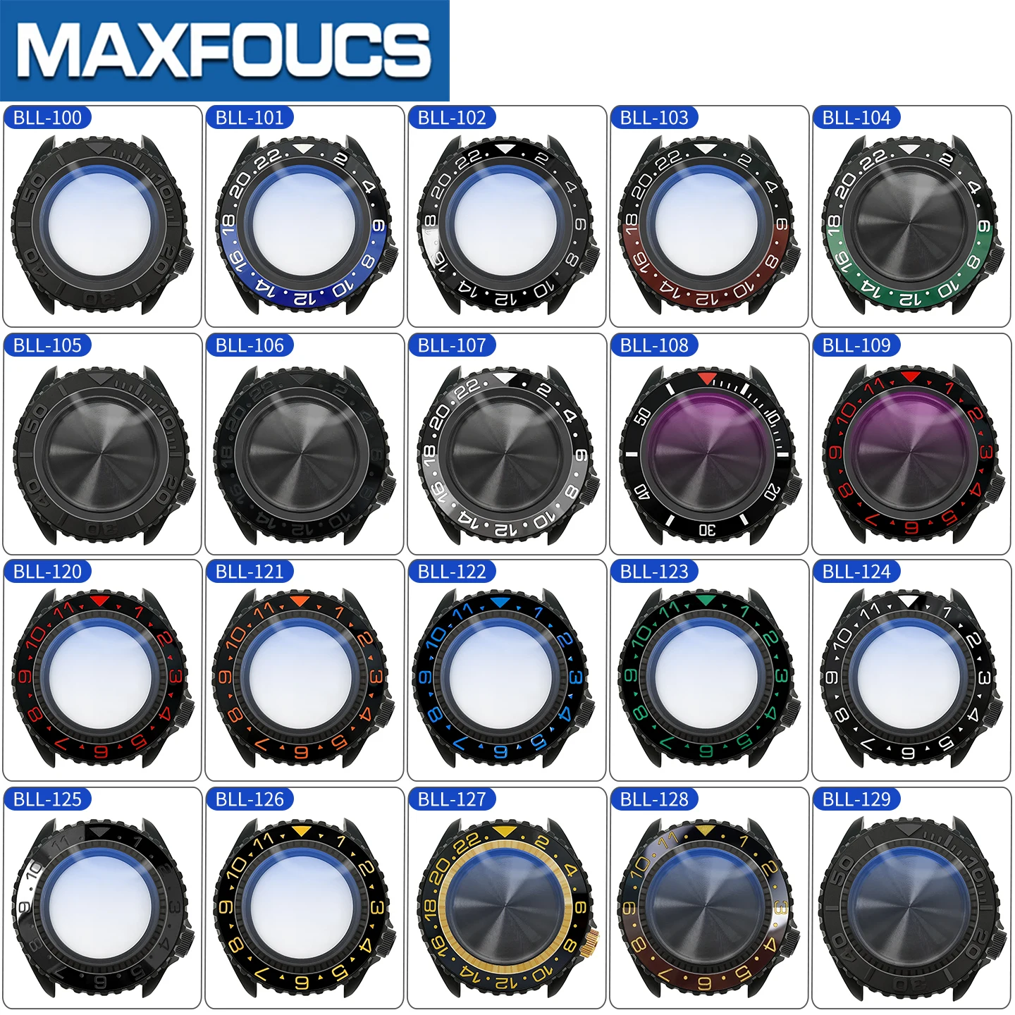 SKX NH 3.8 Schwarzes Mattes Uhrengehäuse-Set 4-Uhr-Position Edelstahl-Finish MOD NH36 Einsatz Saphirglas Kapitelring Kundenspezifische Teile – Detail 3